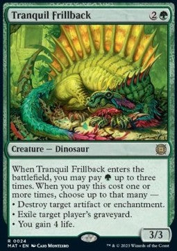 Tranquil Frillback⁣ - March of the Machine: The Aftermath⁣ (Rare)⁣ [24]