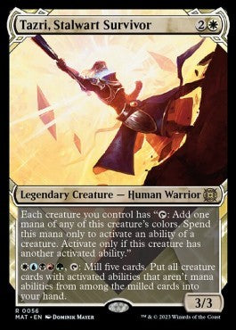 Tazri, Stalwart Survivor (V.1)⁣ - March of the Machine: The Aftermath: Extras⁣ (Rare)⁣ [56]