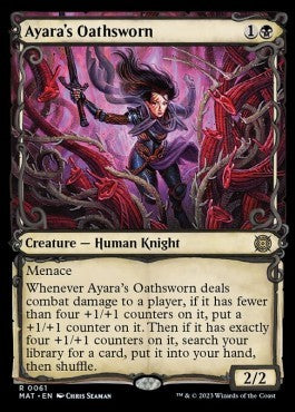 Ayara's Oathsworn (V.1)⁣ - March of the Machine: The Aftermath: Extras⁣ (Rare)⁣ [61]