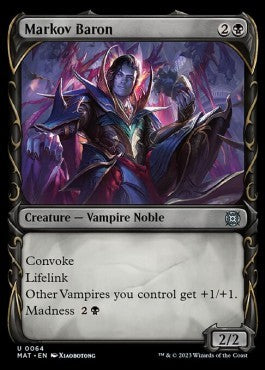 Markov Baron (V.1)⁣ - March of the Machine: The Aftermath: Extras⁣ (Uncommon)⁣ [64]