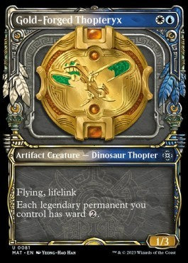 Gold-Forged Thopteryx (V.1)⁣ - March of the Machine: The Aftermath: Extras⁣ (Uncommon)⁣ [81]
