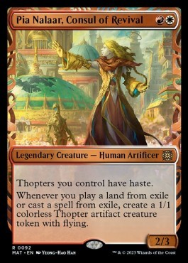 Pia Nalaar, Consul of Revival (V.1)⁣ - March of the Machine: The Aftermath: Extras⁣ (Rare)⁣ [92]