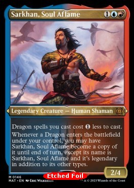 Sarkhan, Soul Aflame (V.2)⁣ - March of the Machine: The Aftermath: Extras⁣ (Mythic)⁣ [146]