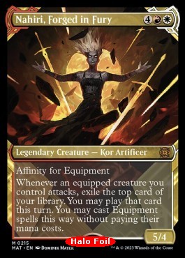 Nahiri, Forged in Fury (V.4)⁣ - March of the Machine: The Aftermath: Extras⁣ (Mythic)⁣ [215]