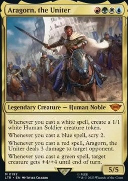 Aragorn, the Uniter⁣ - The Lord of the Rings: Tales of Middle-earth⁣ (Mythic)⁣ [192]