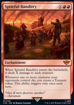 Spiteful Banditry⁣ - The Lord of the Rings: Tales of Middle-earth⁣ (Mythic)⁣ [149]