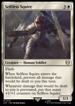 Selfless Squire⁣ - Commander: The Lord of the Rings: Tales of Middle-earth⁣ (Rare)⁣ [176]