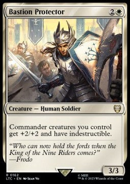Bastion Protector⁣ - Commander: The Lord of the Rings: Tales of Middle-earth⁣ (Rare)⁣ [162]