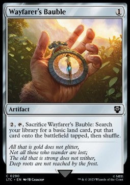 Wayfarer's Bauble⁣ - Commander: The Lord of the Rings: Tales of Middle-earth⁣ (Common)⁣ [290]