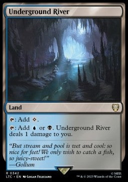 Underground River⁣ - Commander: The Lord of the Rings: Tales of Middle-earth⁣ (Rare)⁣ [342]