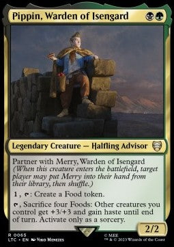 Pippin, Warden of Isengard⁣ - Commander: The Lord of the Rings: Tales of Middle-earth⁣ (Rare)⁣ [65]