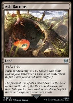 Ash Barrens⁣ - Commander: The Lord of the Rings: Tales of Middle-earth⁣ (Uncommon)⁣ [295]