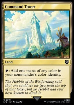 Command Tower⁣ - Commander: The Lord of the Rings: Tales of Middle-earth⁣ (Common)⁣ [301]