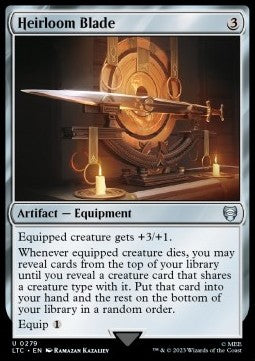 Heirloom Blade⁣ - Commander: The Lord of the Rings: Tales of Middle-earth⁣ (Uncommon)⁣ [279]