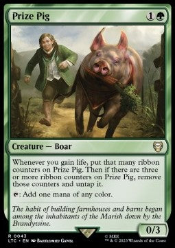 Prize Pig⁣ - Commander: The Lord of the Rings: Tales of Middle-earth⁣ (Rare)⁣ [43]