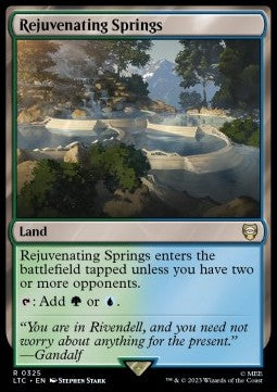 Rejuvenating Springs⁣ - Commander: The Lord of the Rings: Tales of Middle-earth⁣ (Rare)⁣ [325]