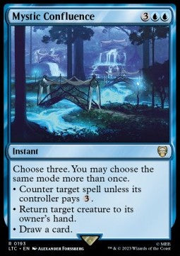 Mystic Confluence⁣ - Commander: The Lord of the Rings: Tales of Middle-earth⁣ (Rare)⁣ [193]