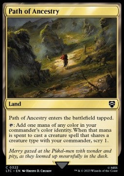 Path of Ancestry⁣ - Commander: The Lord of the Rings: Tales of Middle-earth⁣ (Common)⁣ [322]