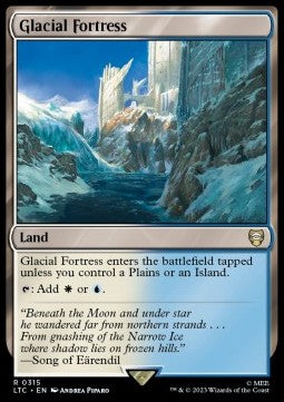 Glacial Fortress⁣ - Commander: The Lord of the Rings: Tales of Middle-earth⁣ (Rare)⁣ [315]
