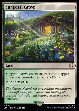 Sunpetal Grove⁣ - Commander: The Lord of the Rings: Tales of Middle-earth⁣ (Rare)⁣ [336]