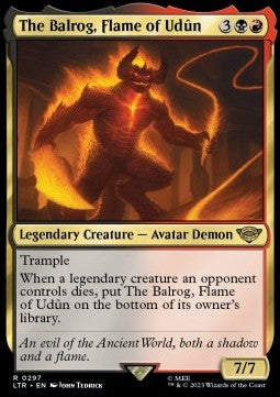 The Balrog, Flame of Udûn (V.1)⁣ - The Lord of the Rings: Tales of Middle-earth: Extras⁣ (Rare)⁣ [297]