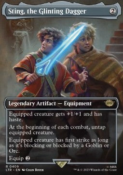 Sting, the Glinting Dagger⁣ - The Lord of the Rings: Tales of Middle-earth: Extras⁣ (Rare)⁣ [409]
