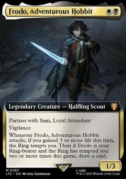 Frodo, Adventurous Hobbit (V.1)⁣ - Commander: The Lord of the Rings: Tales of Middle-earth: Extras⁣ (Mythic)⁣ [87]