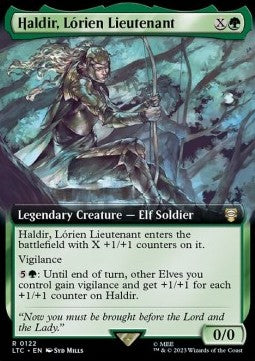 Haldir, Lórien Lieutenant⁣ - Commander: The Lord of the Rings: Tales of Middle-earth: Extras⁣ (Rare)⁣ [122]