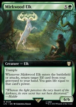 Mirkwood Elk⁣ - Commander: The Lord of the Rings: Tales of Middle-earth: Extras⁣ (Rare)⁣ [124]
