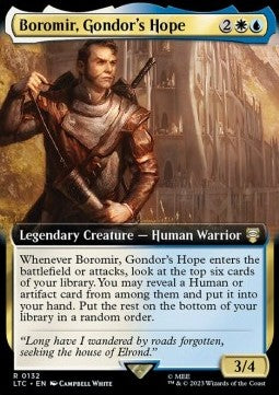 Boromir, Gondor's Hope⁣ - Commander: The Lord of the Rings: Tales of Middle-earth: Extras⁣ (Rare)⁣ [132]