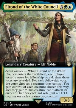Elrond of the White Council⁣ - Commander: The Lord of the Rings: Tales of Middle-earth: Extras⁣ (Rare)⁣ [134]