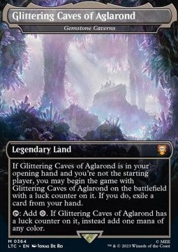 Gemstone Caverns (V.1)⁣ - Commander: The Lord of the Rings: Tales of Middle-earth: Extras⁣ (Mythic)⁣ [364]