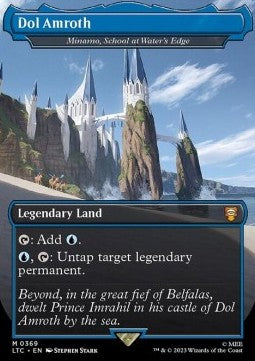 Minamo, School at Water's Edge (V.1)⁣ - Commander: The Lord of the Rings: Tales of Middle-earth: Extras⁣ (Mythic)⁣ [369]