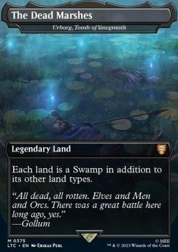 Urborg, Tomb of Yawgmoth (V.1)⁣ - Commander: The Lord of the Rings: Tales of Middle-earth: Extras⁣ (Mythic)⁣ [375]