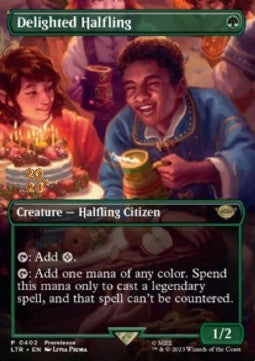 Delighted Halfling (V.2)⁣ - The Lord of the Rings: Tales of Middle-earth: Promos⁣ (Rare)⁣ [402]