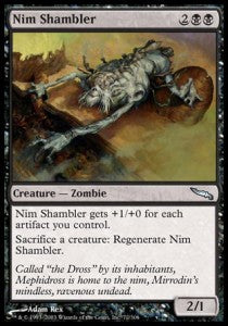 Nim Shambler⁣ - Mirrodin⁣ (Uncommon)⁣ [72]