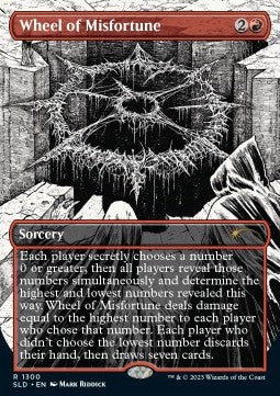 Wheel of Misfortune⁣ - Secret Lair Drop Series: Summer Superdrop 2023⁣ (Rare)⁣ [1300]