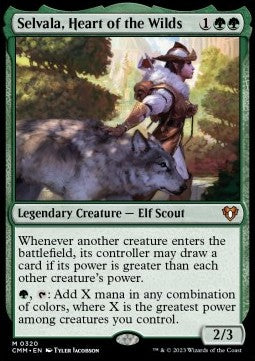 Selvala, Heart of the Wilds⁣ - Commander Masters⁣ (Mythic)⁣ [320]