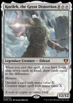 Kozilek, the Great Distortion⁣ - Commander Masters⁣ (Mythic)⁣ [2]