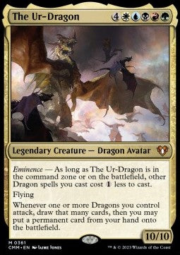 The Ur-Dragon⁣ - Commander Masters⁣ (Mythic)⁣ [361]