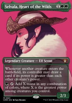 Selvala, Heart of the Wilds (V.2)⁣ - Commander Masters: Extras⁣ (Mythic)⁣ [681]