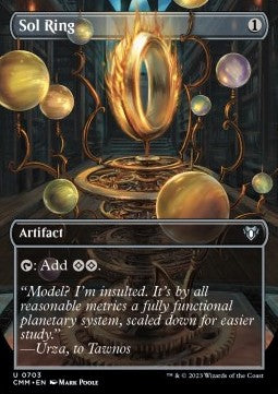 Sol Ring⁣ - Commander Masters: Extras⁣ (Uncommon)⁣ [703]
