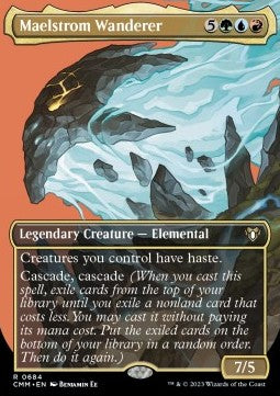 Maelstrom Wanderer (V.2)⁣ - Commander Masters: Extras⁣ (Rare)⁣ [684]