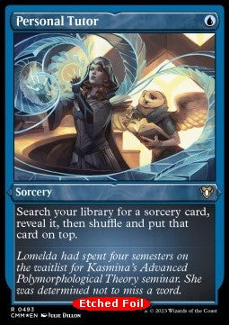 Personal Tutor (V.1)⁣ - Commander Masters: Extras⁣ (Rare)⁣ [493]