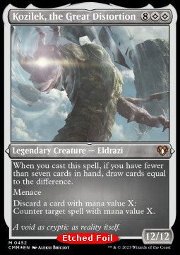 Kozilek, the Great Distortion (V.1)⁣ - Commander Masters: Extras⁣ (Mythic)⁣ [452]