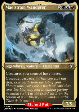 Maelstrom Wanderer (V.1)⁣ - Commander Masters: Extras⁣ (Rare)⁣ [583]