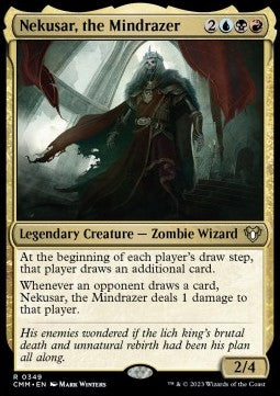 Nekusar, the Mindrazer⁣ - Commander Masters⁣ (Rare)⁣ [349]