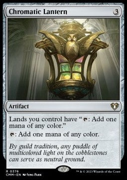 Chromatic Lantern⁣ - Commander Masters⁣ (Rare)⁣ [376]