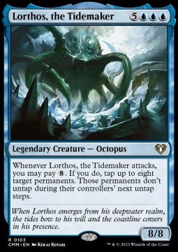Lorthos, the Tidemaker⁣ - Commander Masters⁣ (Rare)⁣ [103]