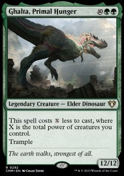 Ghalta, Primal Hunger⁣ - Commander Masters⁣ (Rare)⁣ [292]